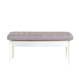 Hanah Home Vina Bench Soho Blanco